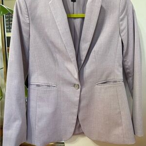 Ann Taylor Light Gray Blazer